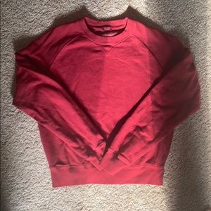 John Galt Red Crewneck Sweater Brandy Melville